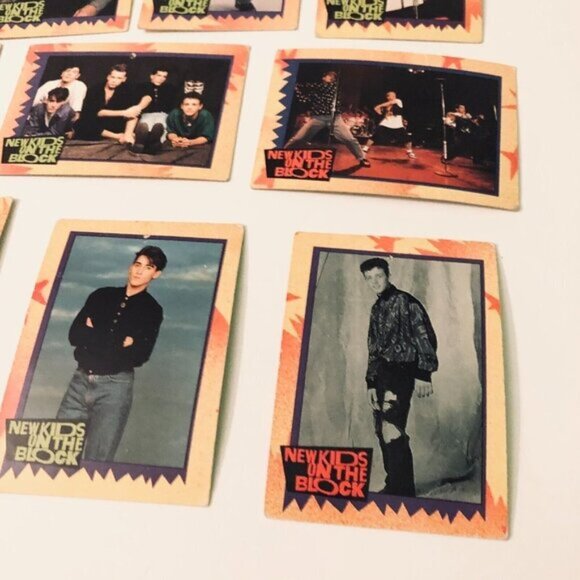 Vtg 1989 New Kids on  The Block 52 Assorted Trading Cards - Picture 3 of 16
